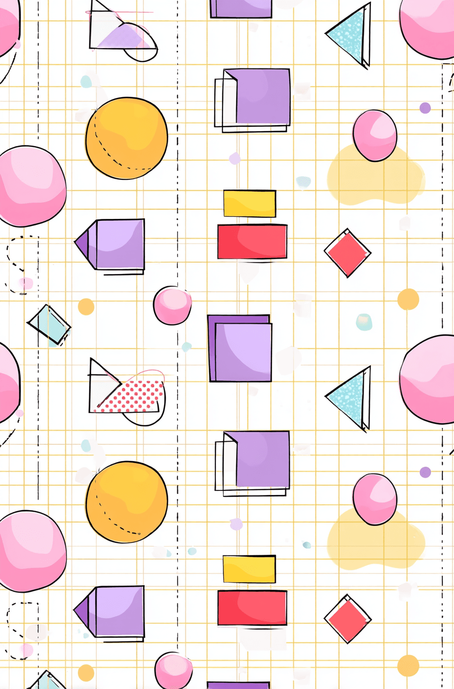 Geo 307 original repeating artwork