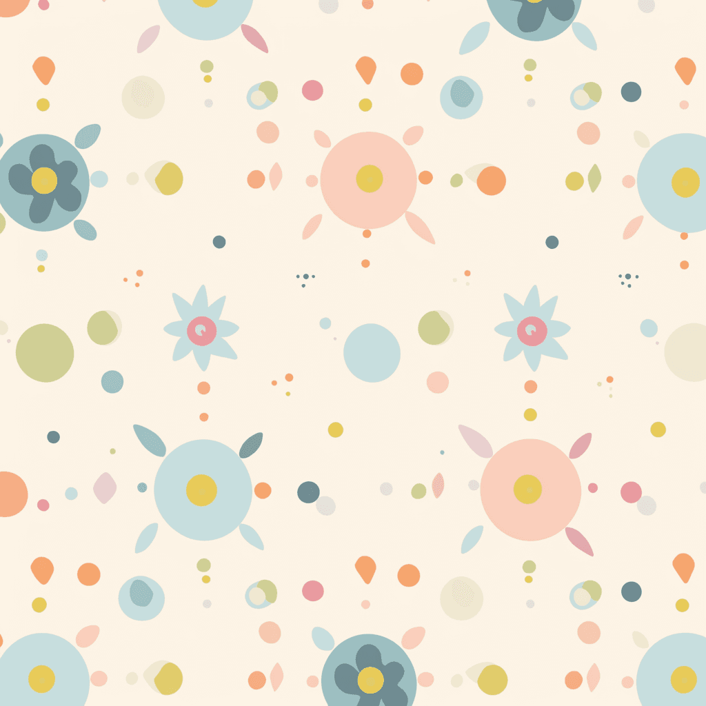 Circle Jam original repeating artwork
