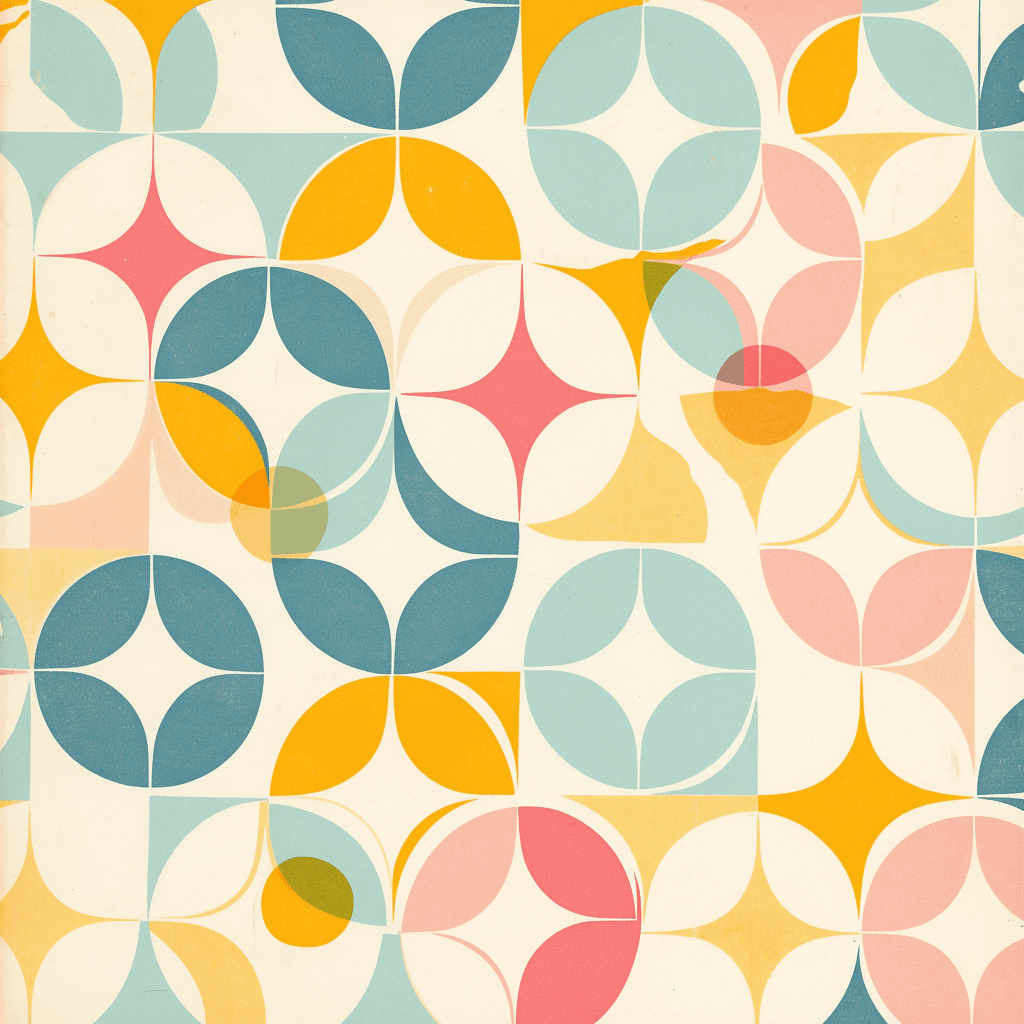 Circle Sprint original repeating artwork
