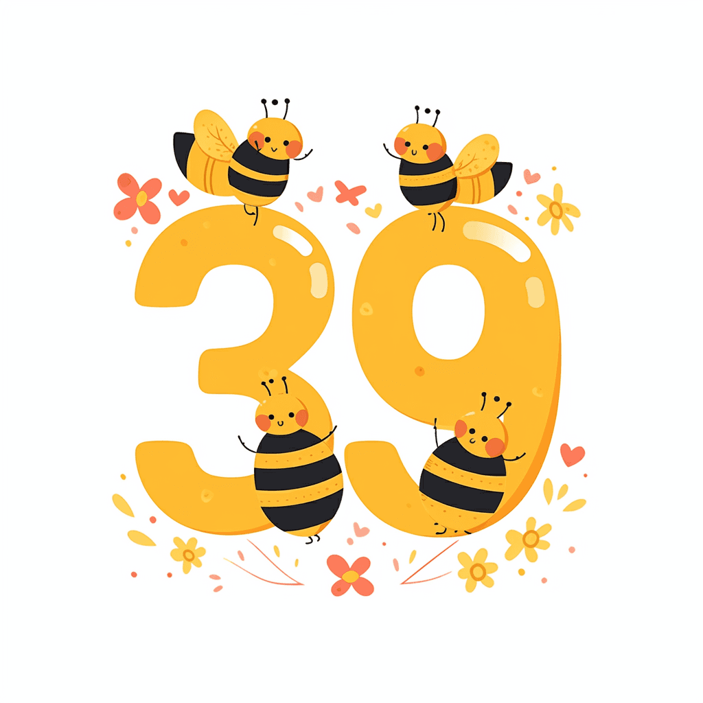 Bee Tribe original repeating artwork