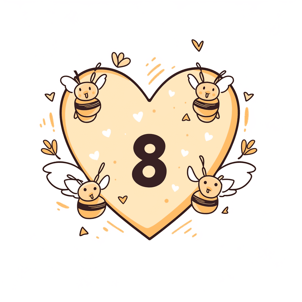 Bee Team original repeating artwork