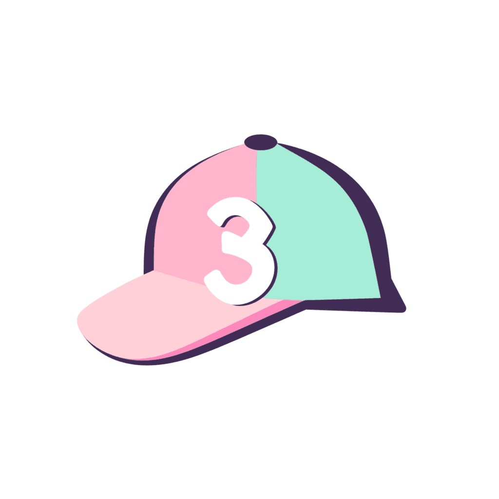 Hat Show original repeating artwork