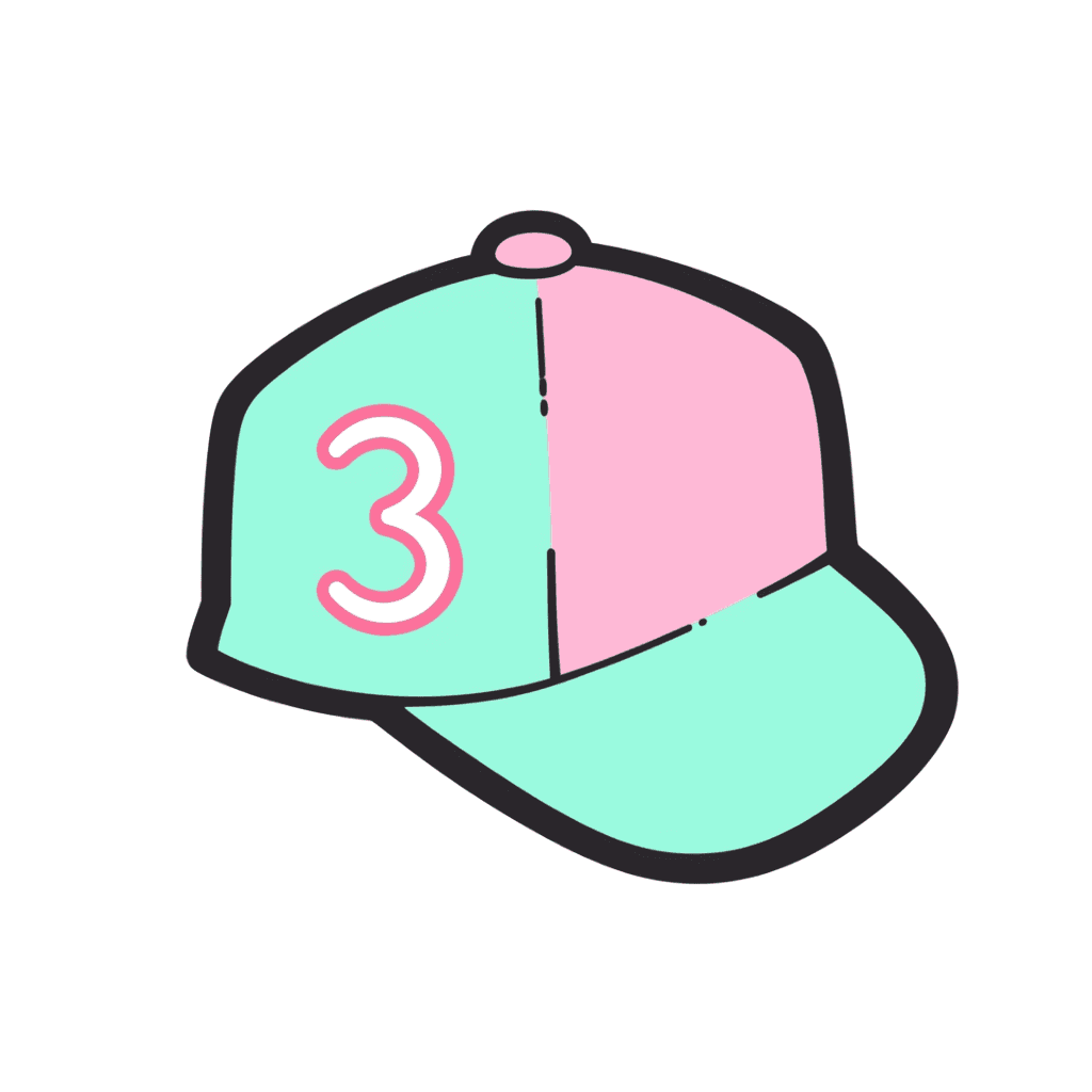 Hat Shine original repeating artwork