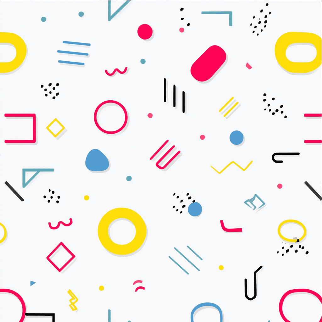 Geo 128 original repeating artwork