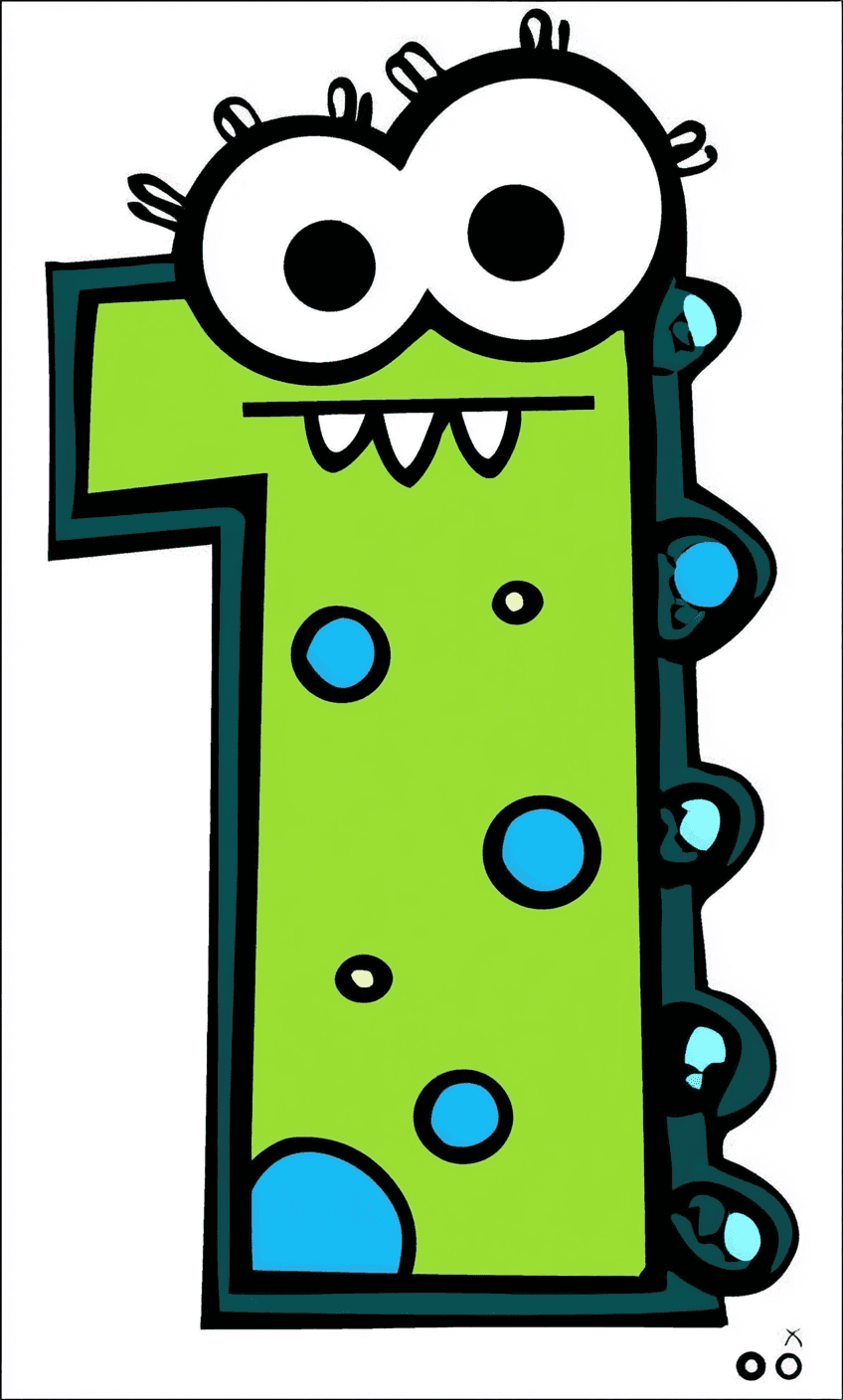 Animal Number 193 original repeating artwork