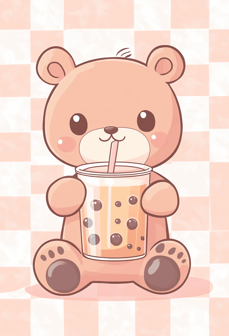 Cute Bear 047 original repeating artwork