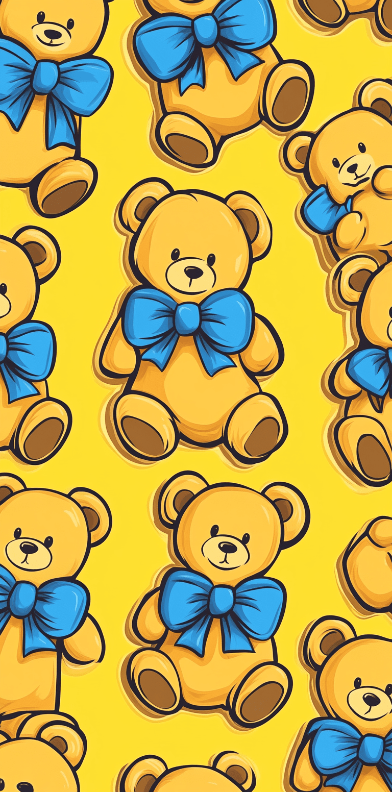 Cute Bear 020 original repeating artwork