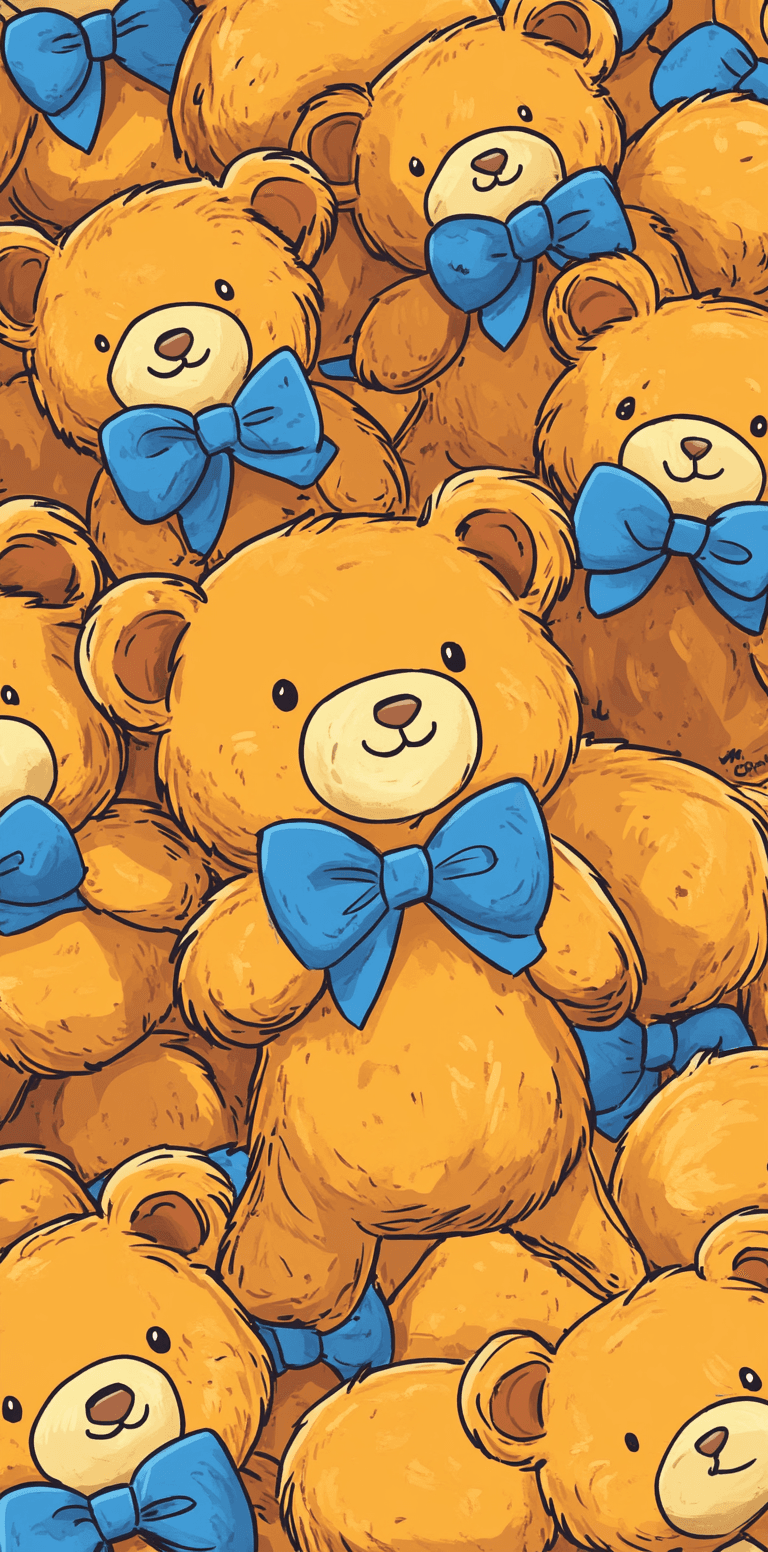 Cute Bear 035 original repeating artwork