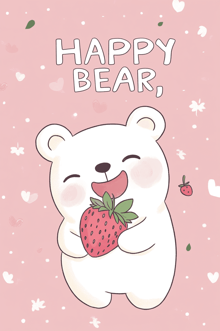 Cute Bear 056 original repeating artwork