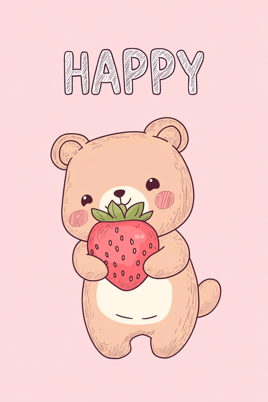Cute Bear 013 original repeating artwork