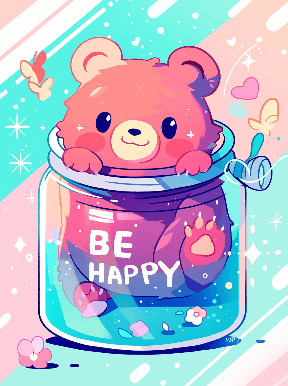 Cute Bear Originals original repeating artwork