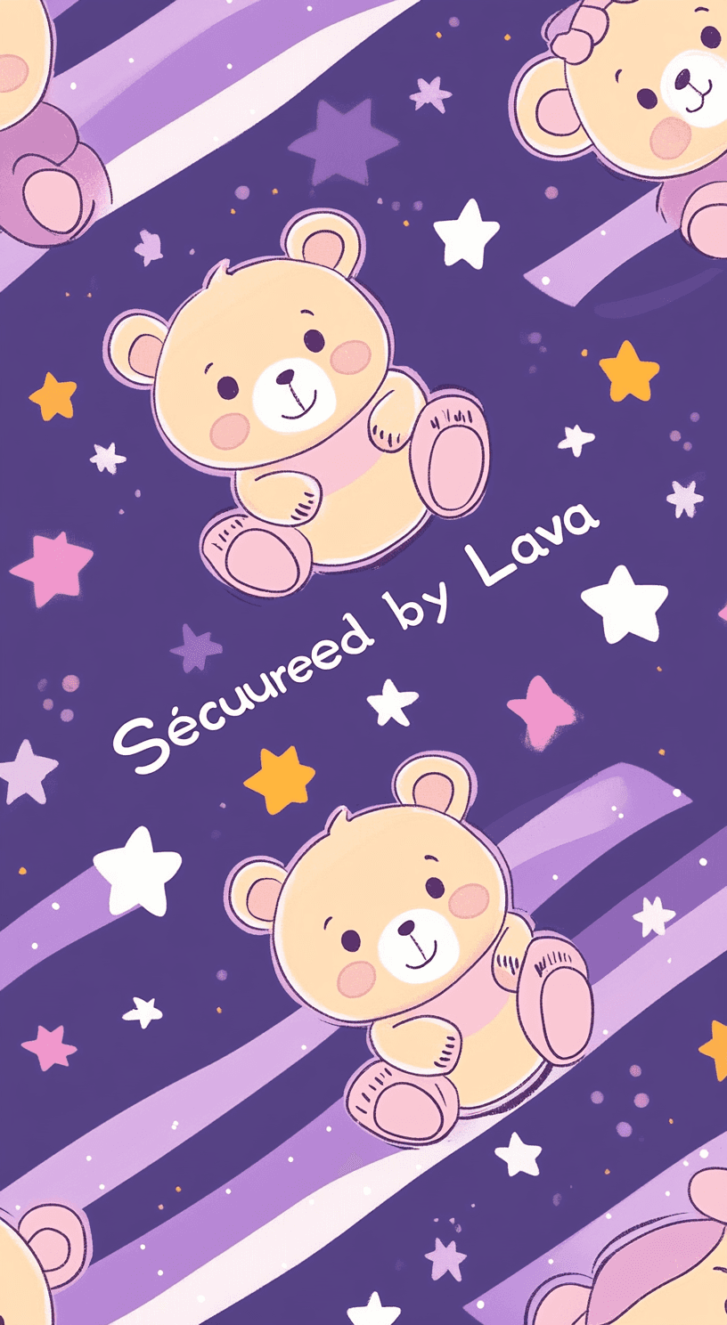 Cute Bear Pastel original repeating artwork