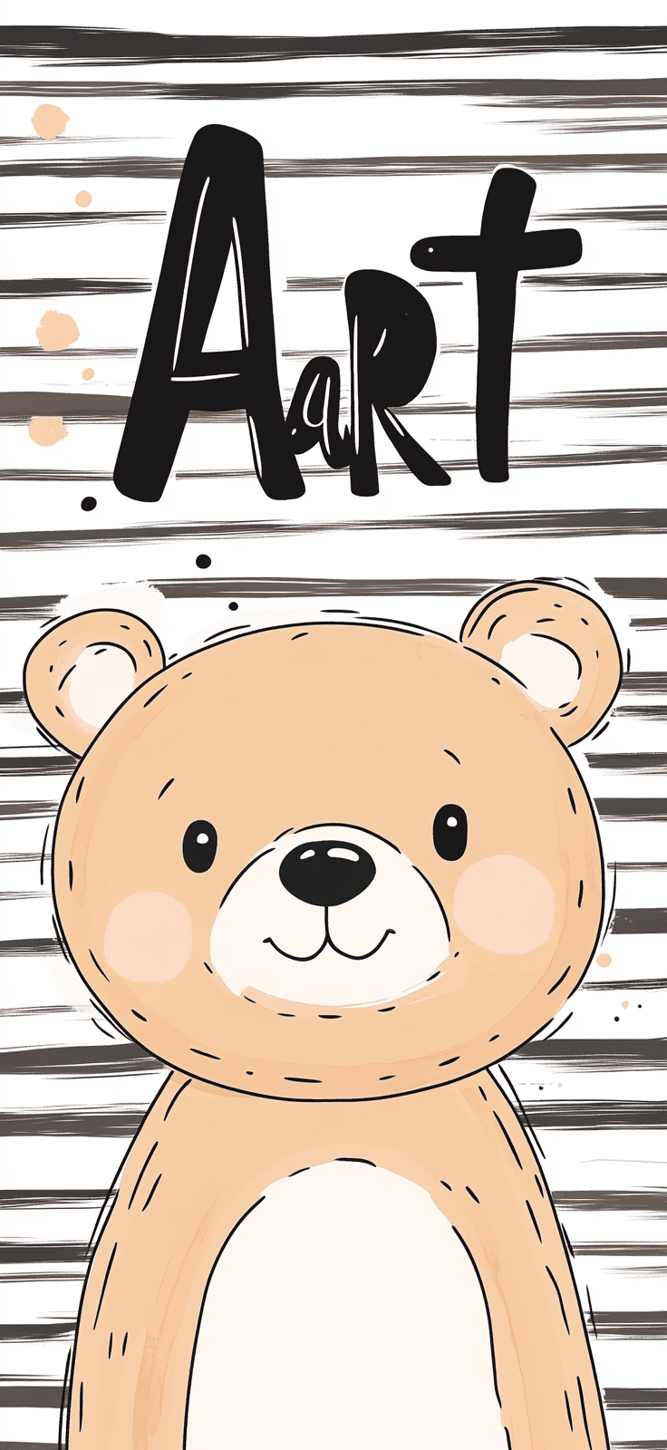 Cute Bear 016 original repeating artwork