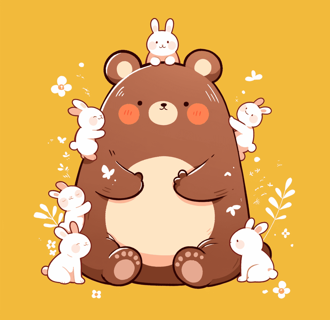 Cute Bear Press original repeating artwork