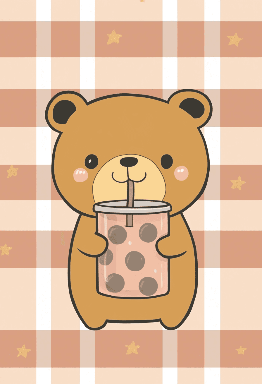 Cute Bear Tone original repeating artwork