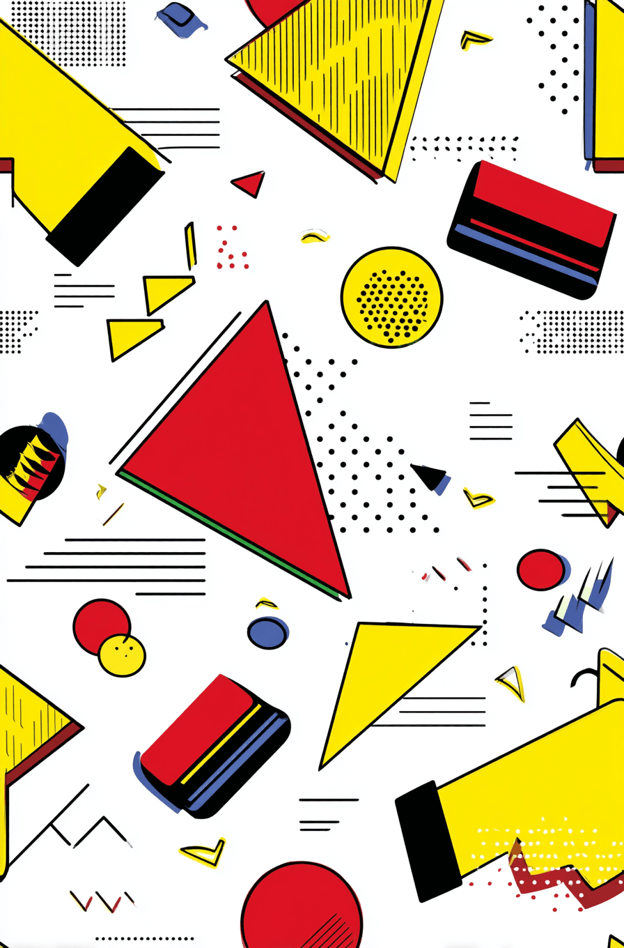 Geo 504 original repeating artwork