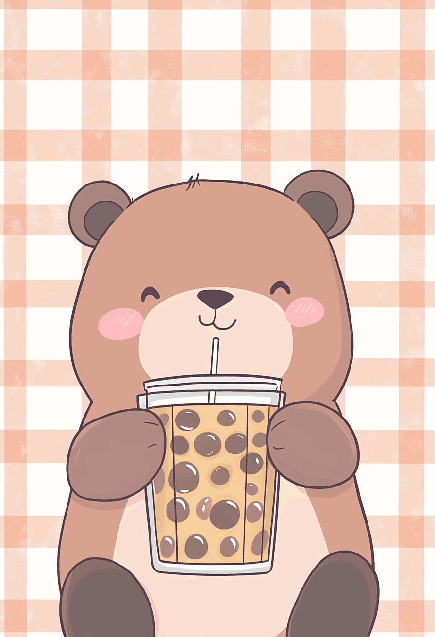 Bear 420 original repeating artwork