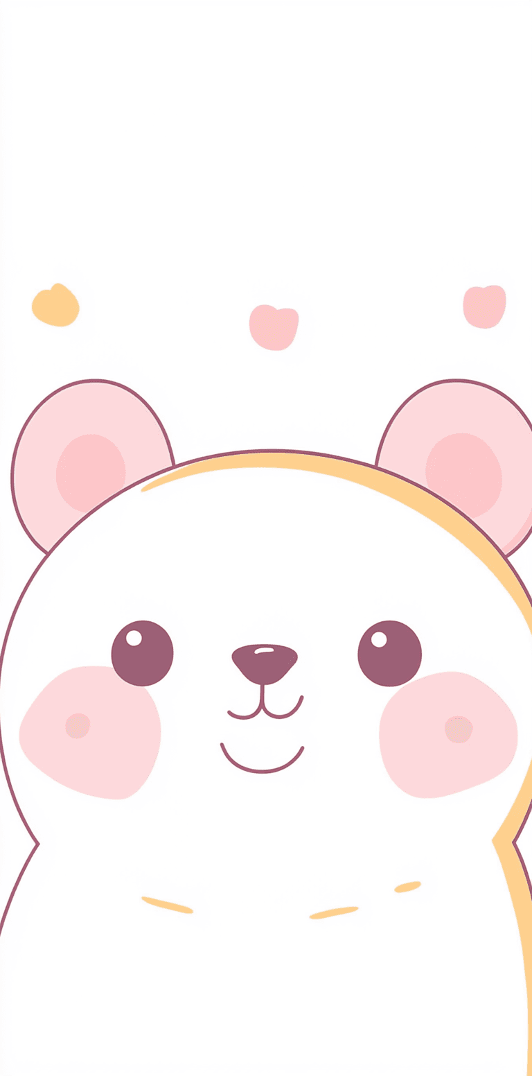 Cute Bear Print original repeating artwork