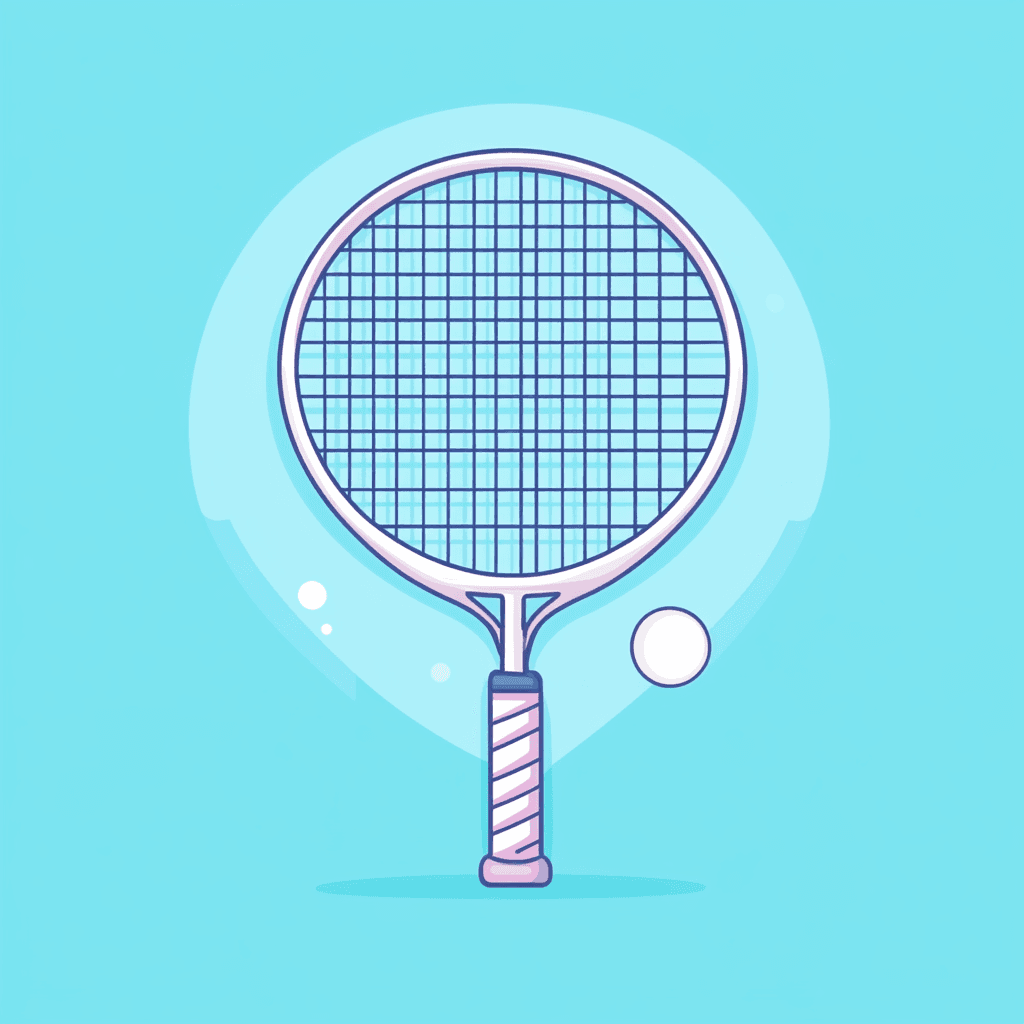 Racket Shine original repeating artwork