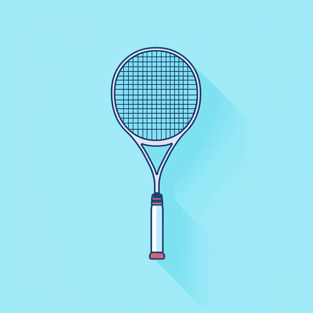 Racket Pop original repeating artwork