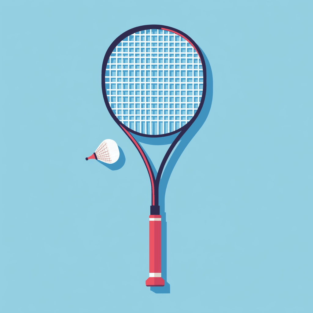 Racket Rush original repeating artwork