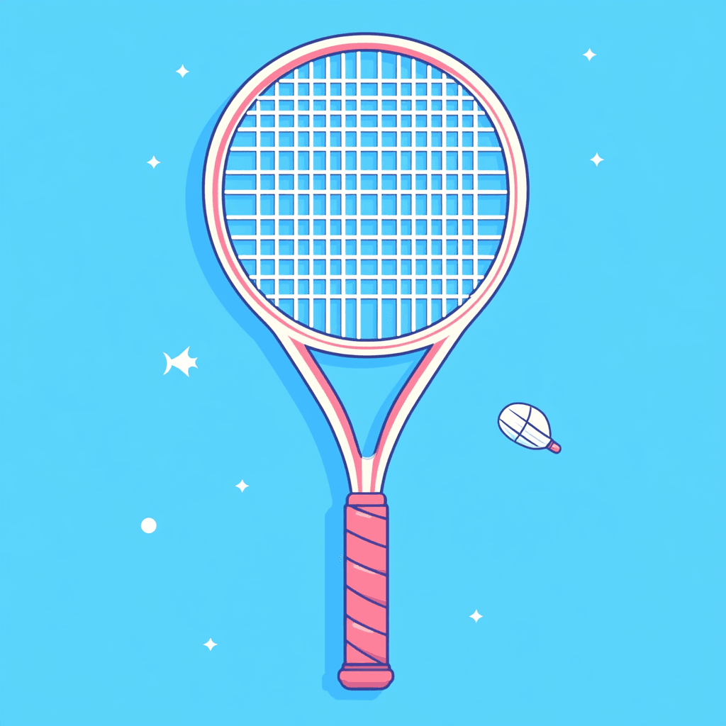Racket Shade original repeating artwork