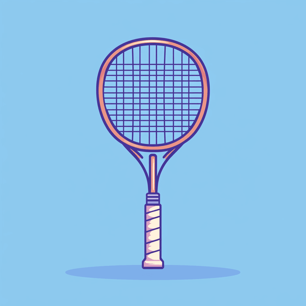 Racket Beats original repeating artwork