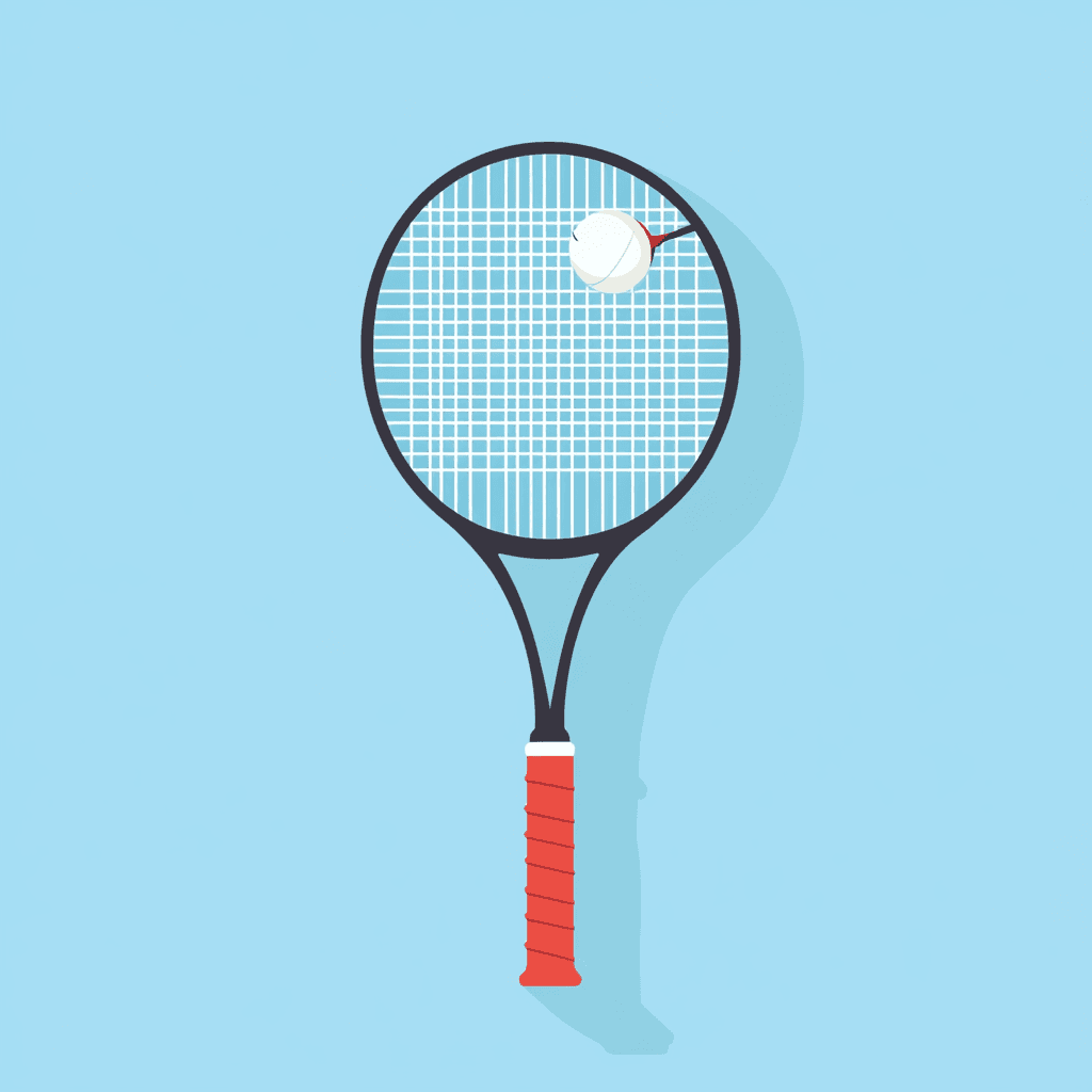 Racket Tint original repeating artwork