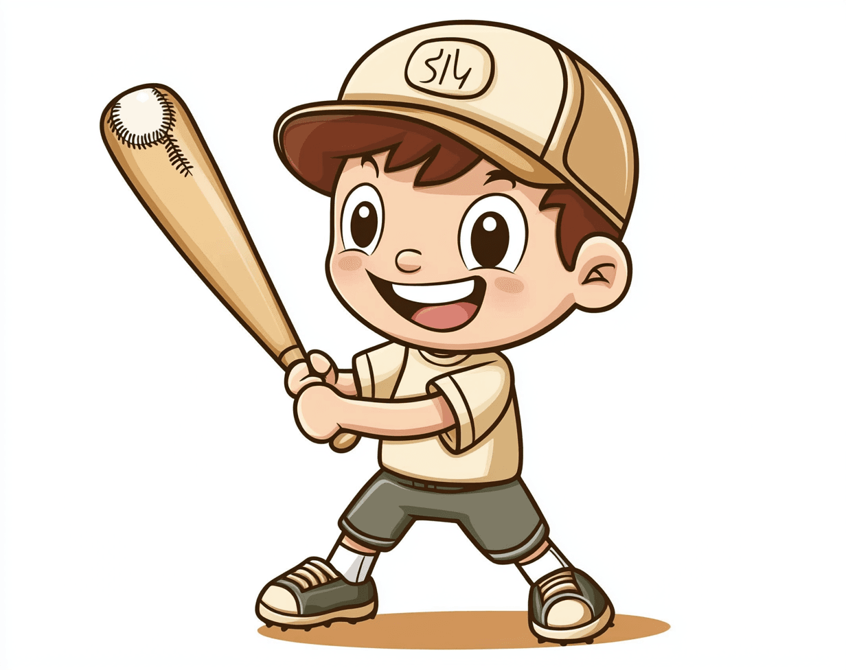 Baseball Glow original repeating artwork