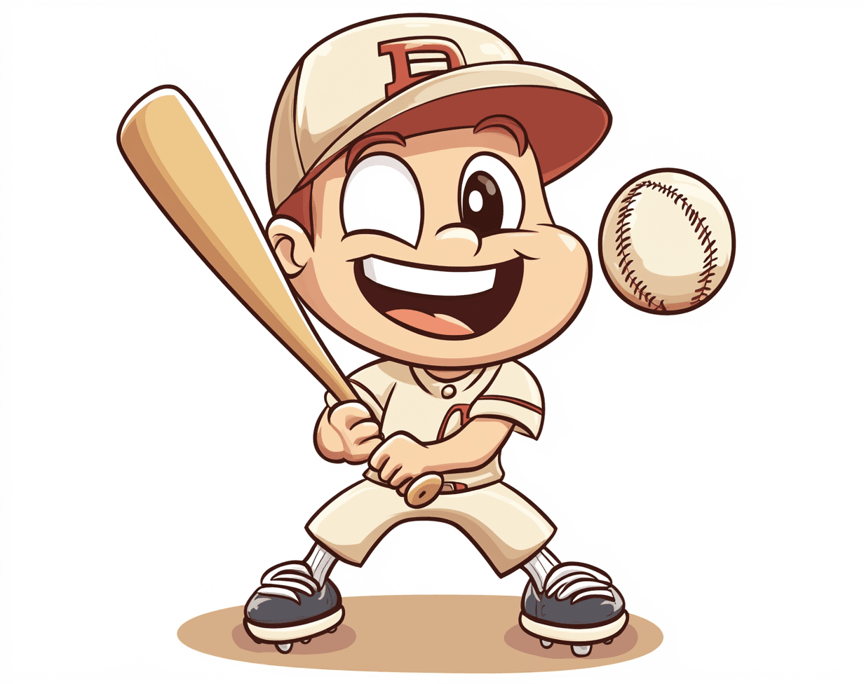 Baseball Valley original repeating artwork