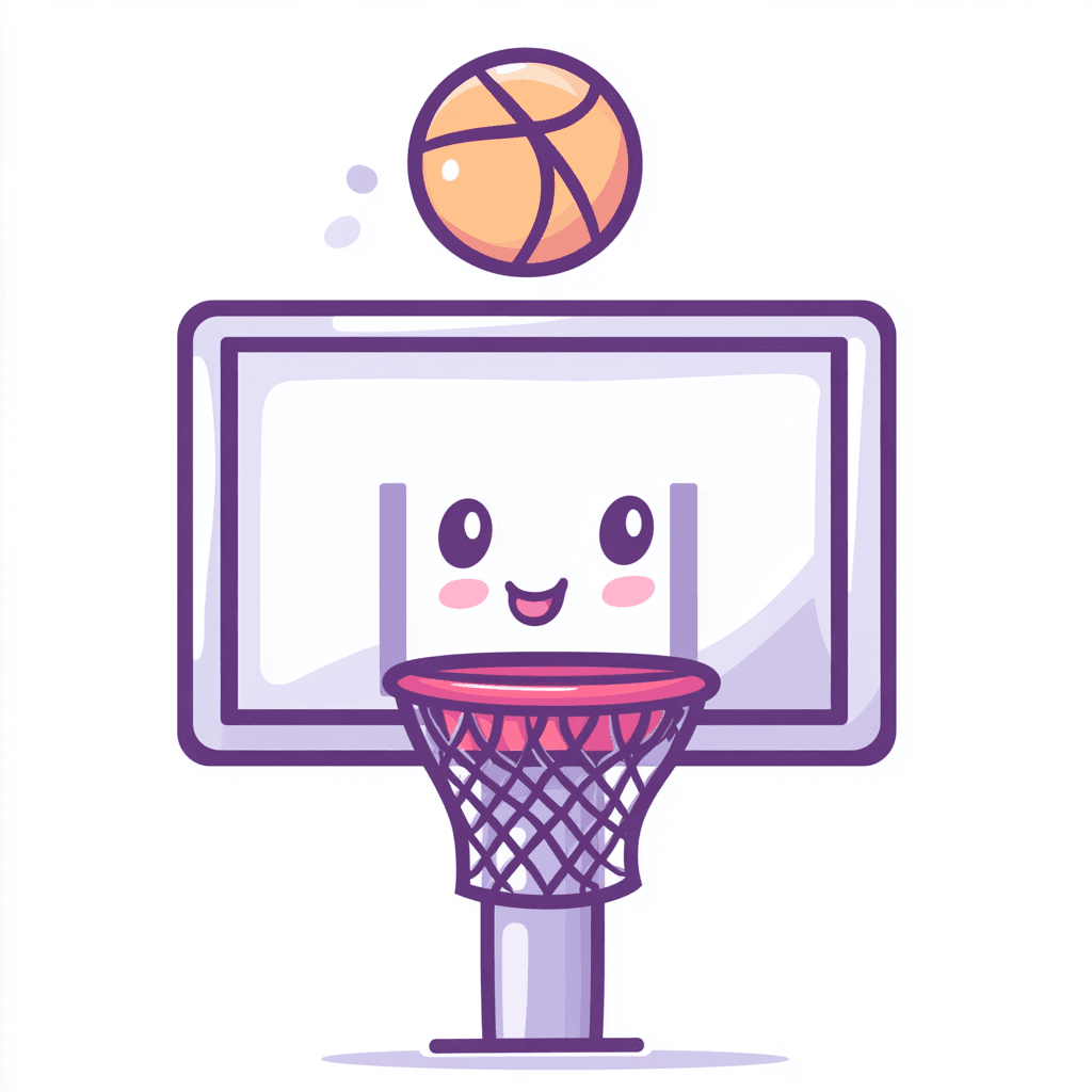 Basketball Uptown original repeating artwork
