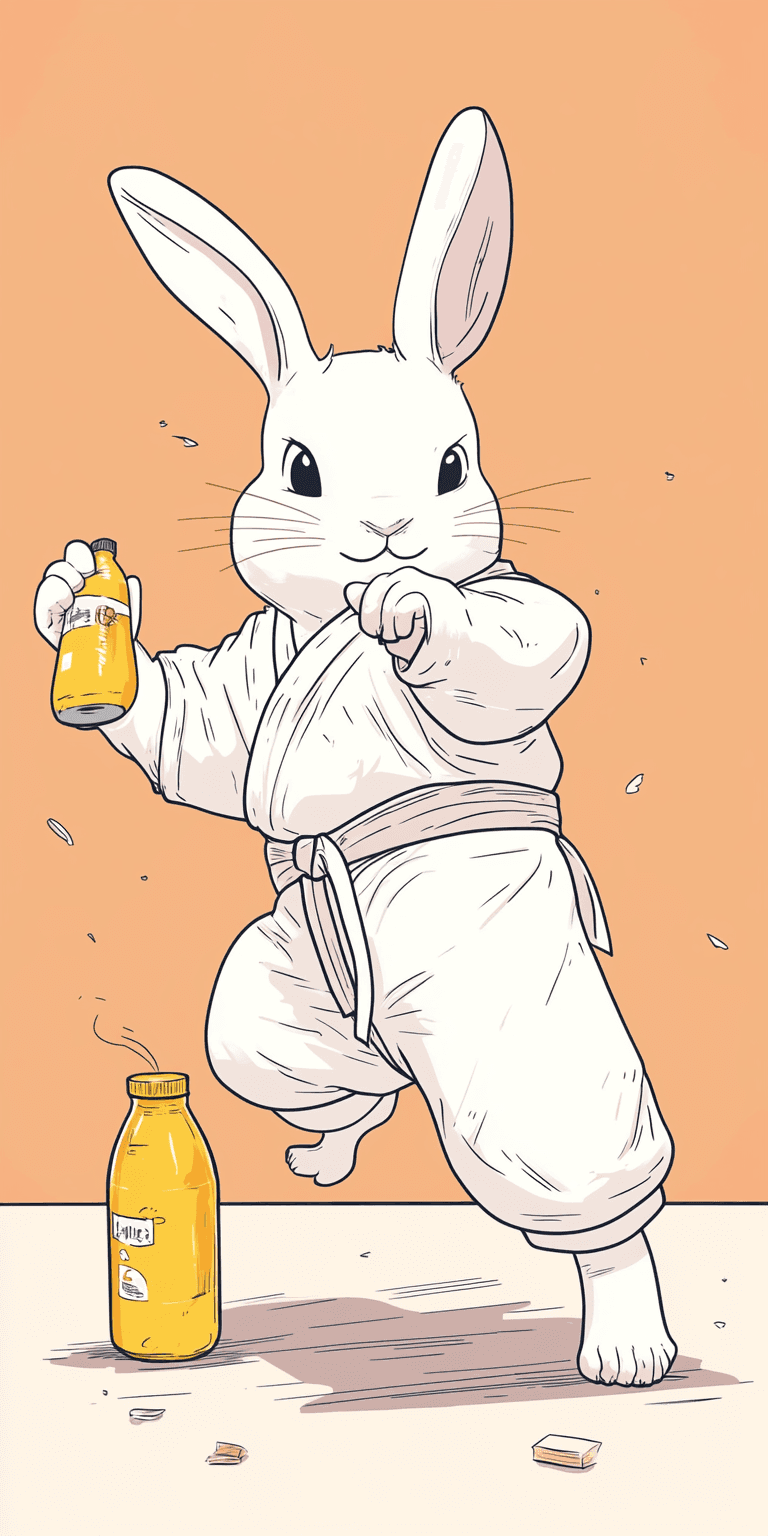 Bunny 134 original repeating artwork