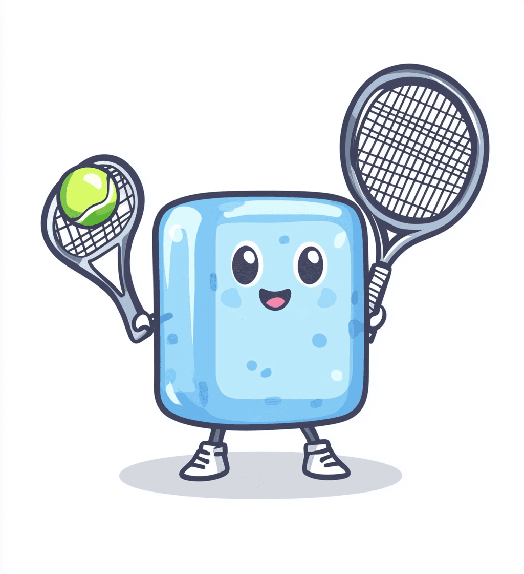 Racket Club original repeating artwork