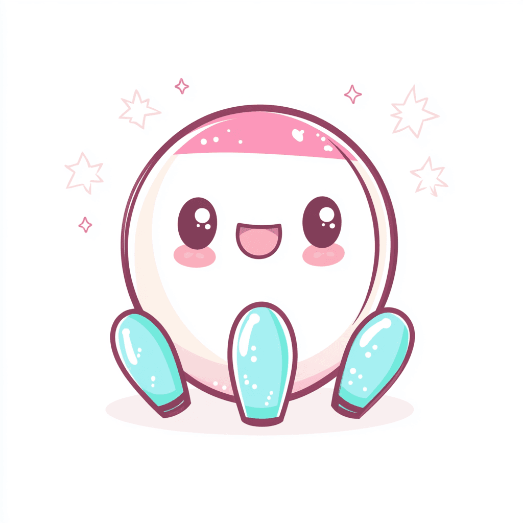 Bowling Bloom original repeating artwork