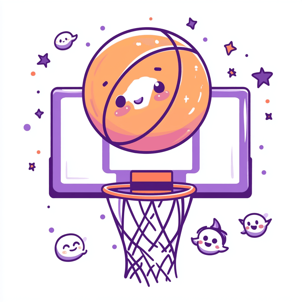 Basketball Collective original repeating artwork