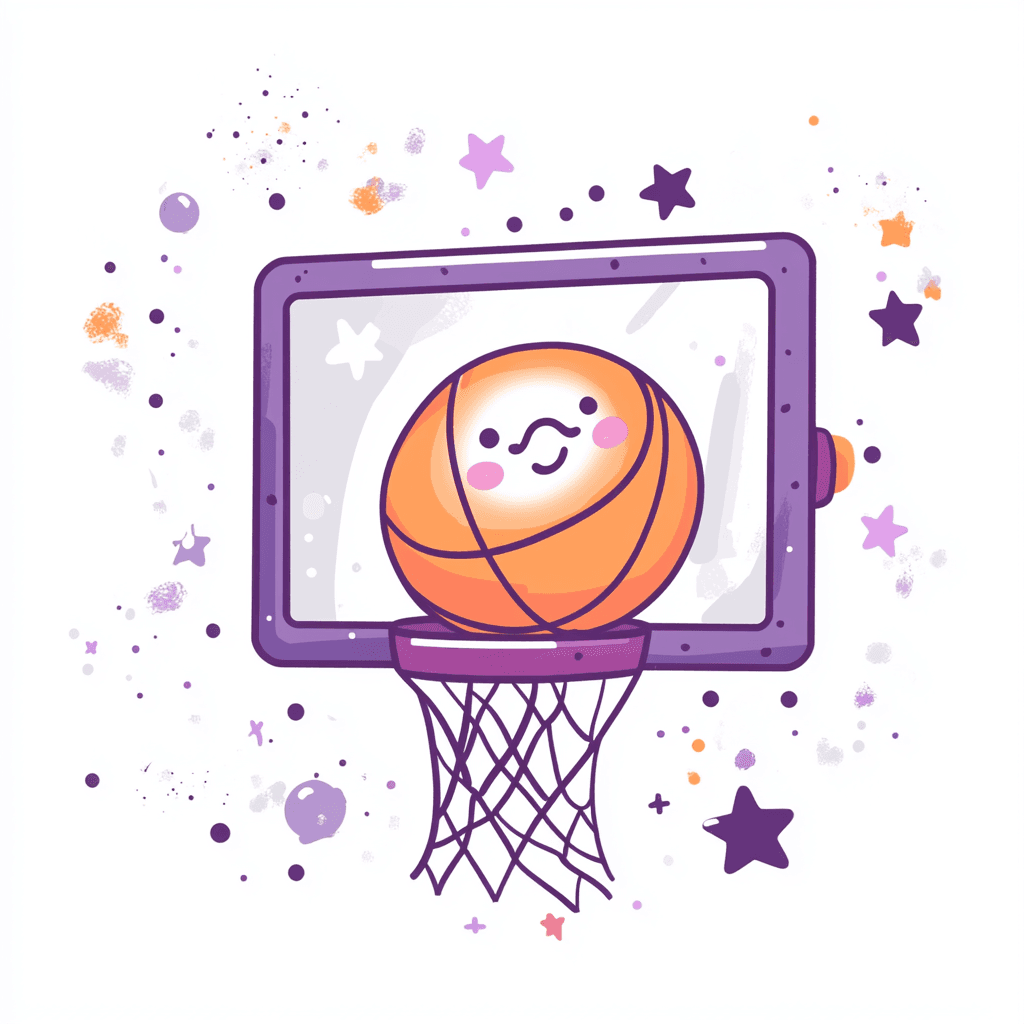 Basketball 045 original repeating artwork
