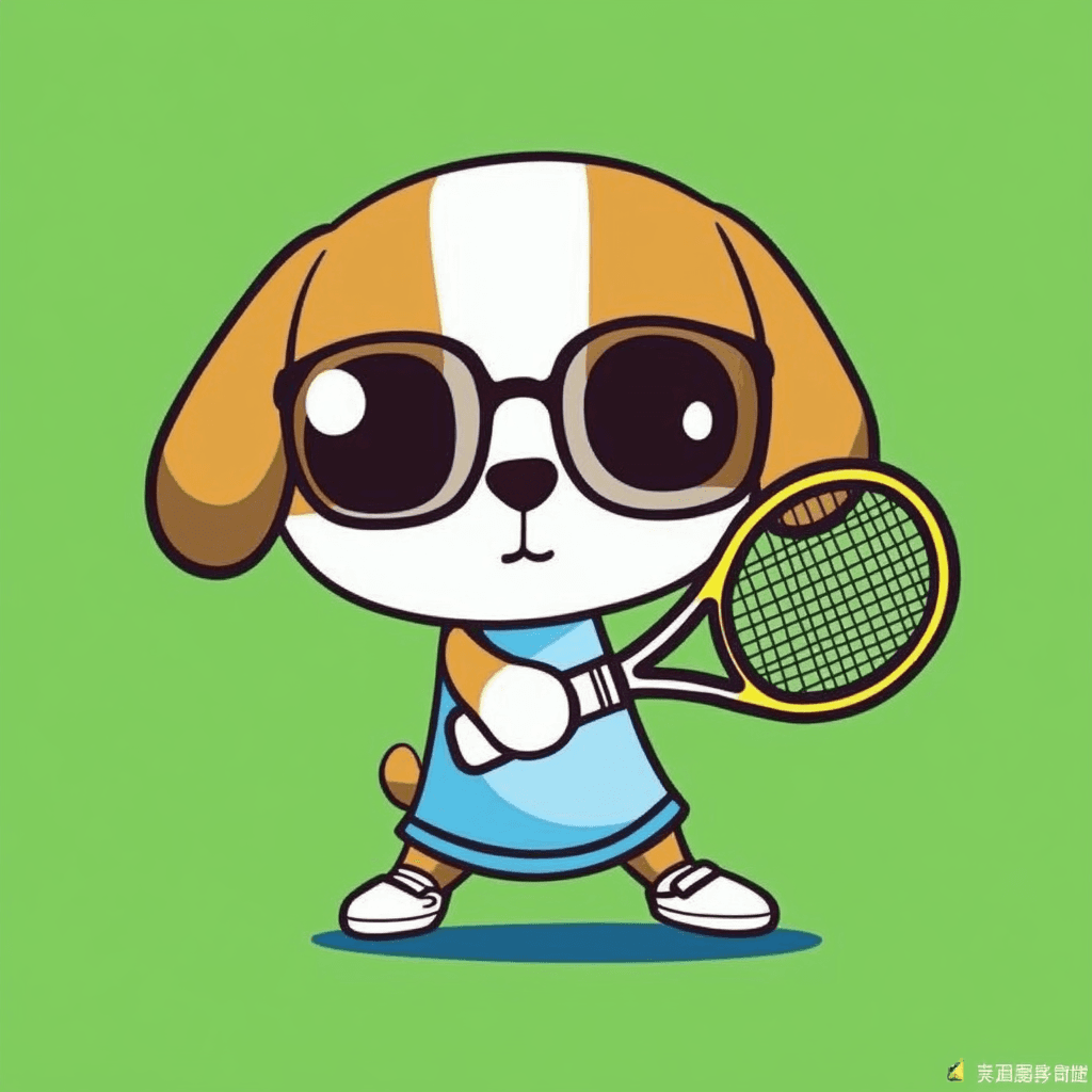 Racket Neon original repeating artwork