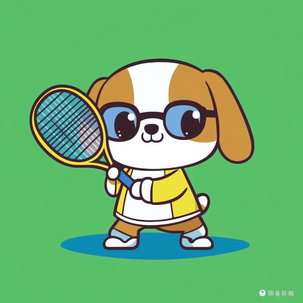 Racket Snap original repeating artwork