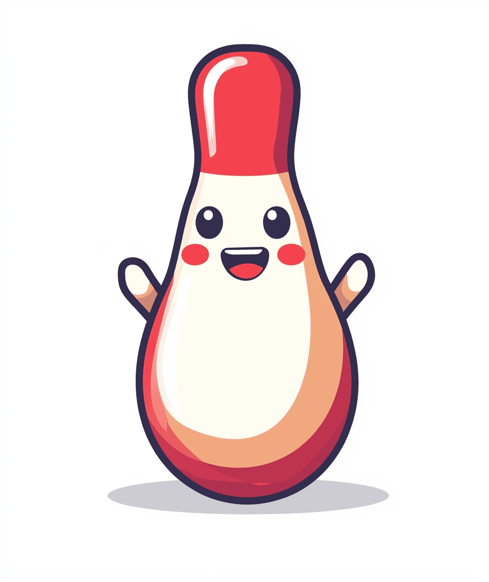 Bowling Ivory original repeating artwork