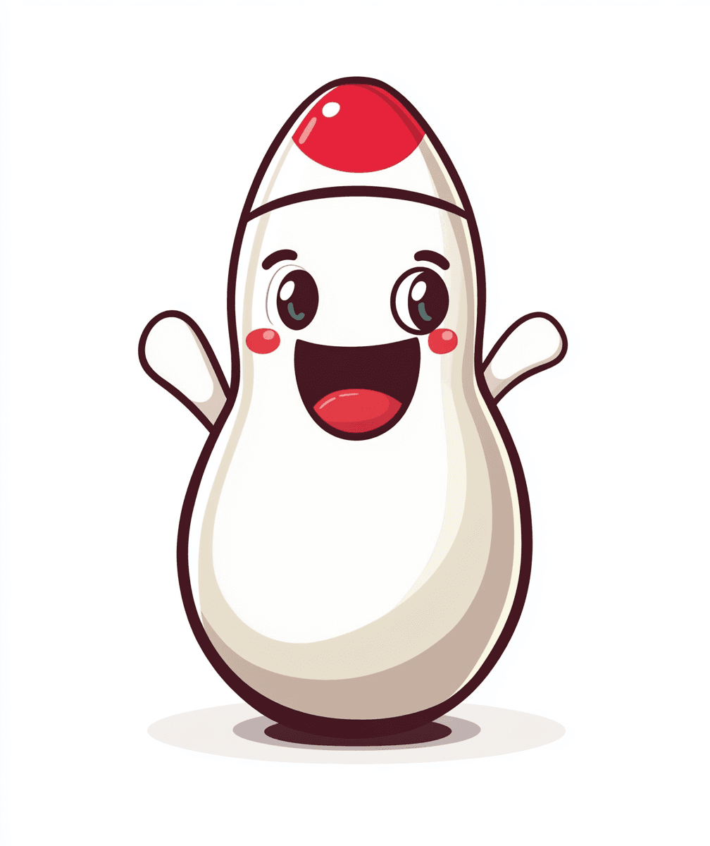 Bowling Spark original repeating artwork