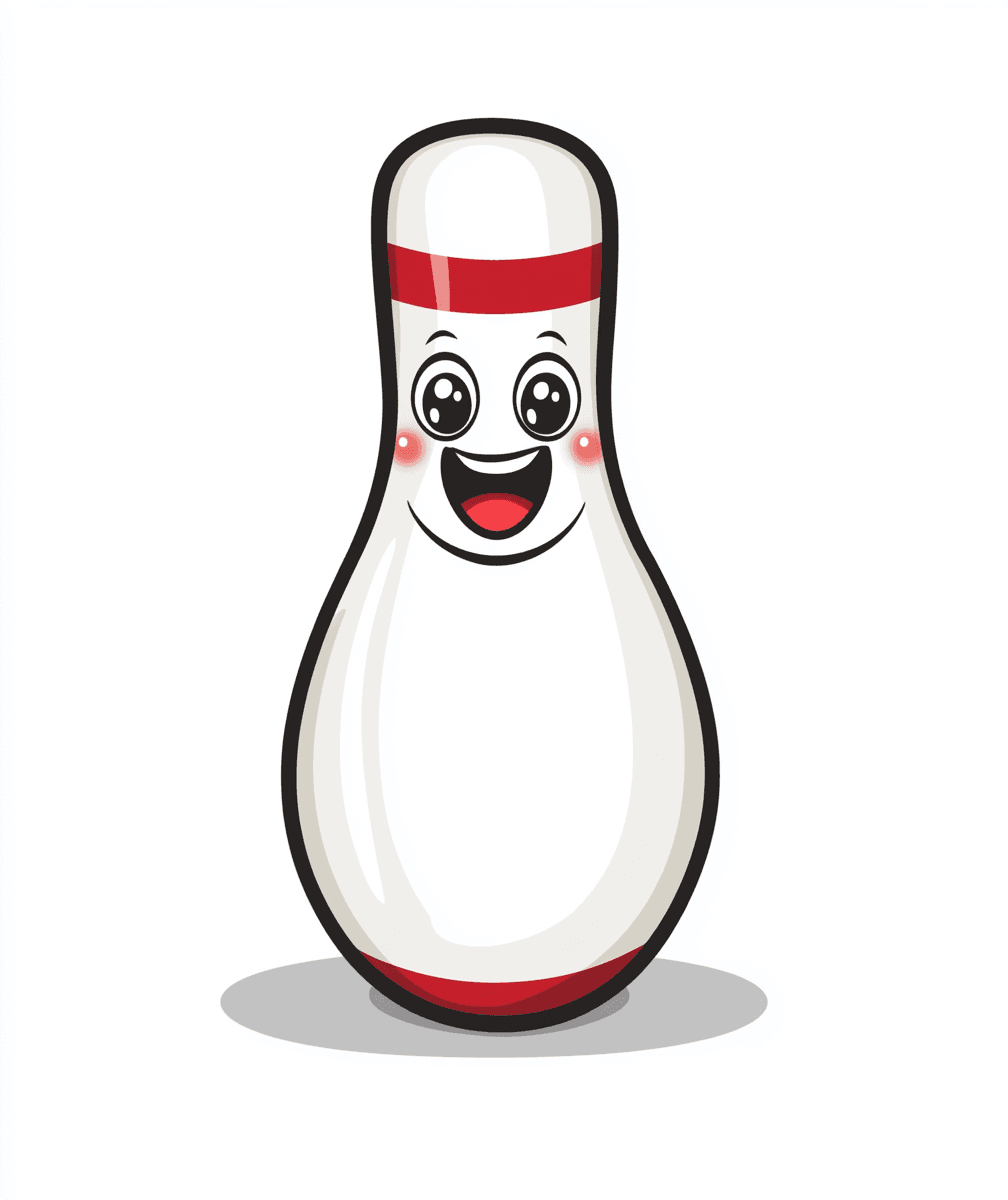 Bowling Downtown original repeating artwork
