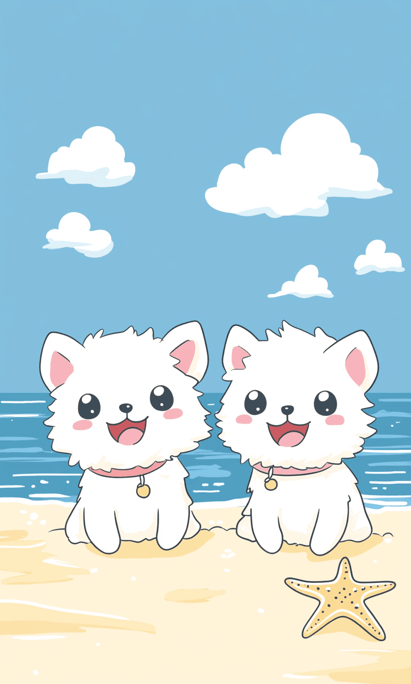 Cute Puppy 018 original repeating artwork