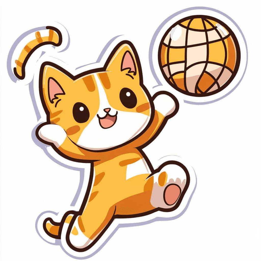 Cat 263 original repeating artwork