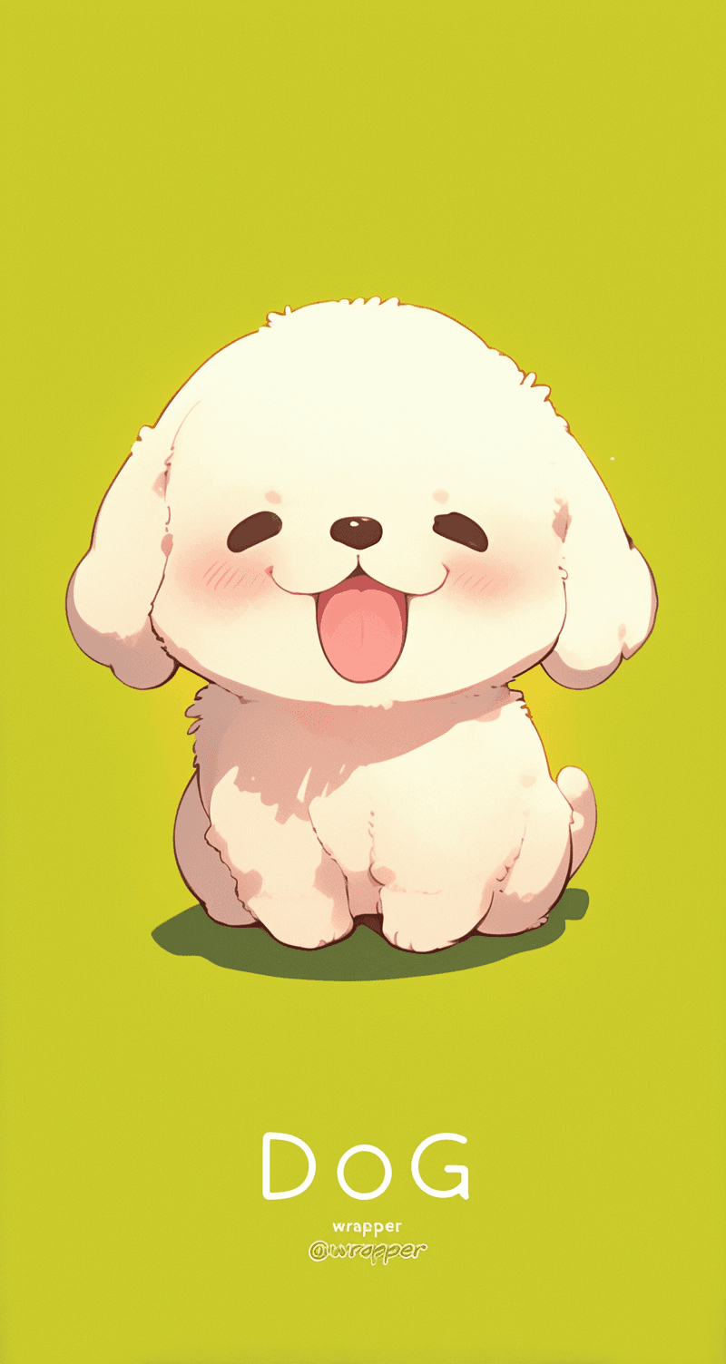 Cute Puppy Ride original repeating artwork