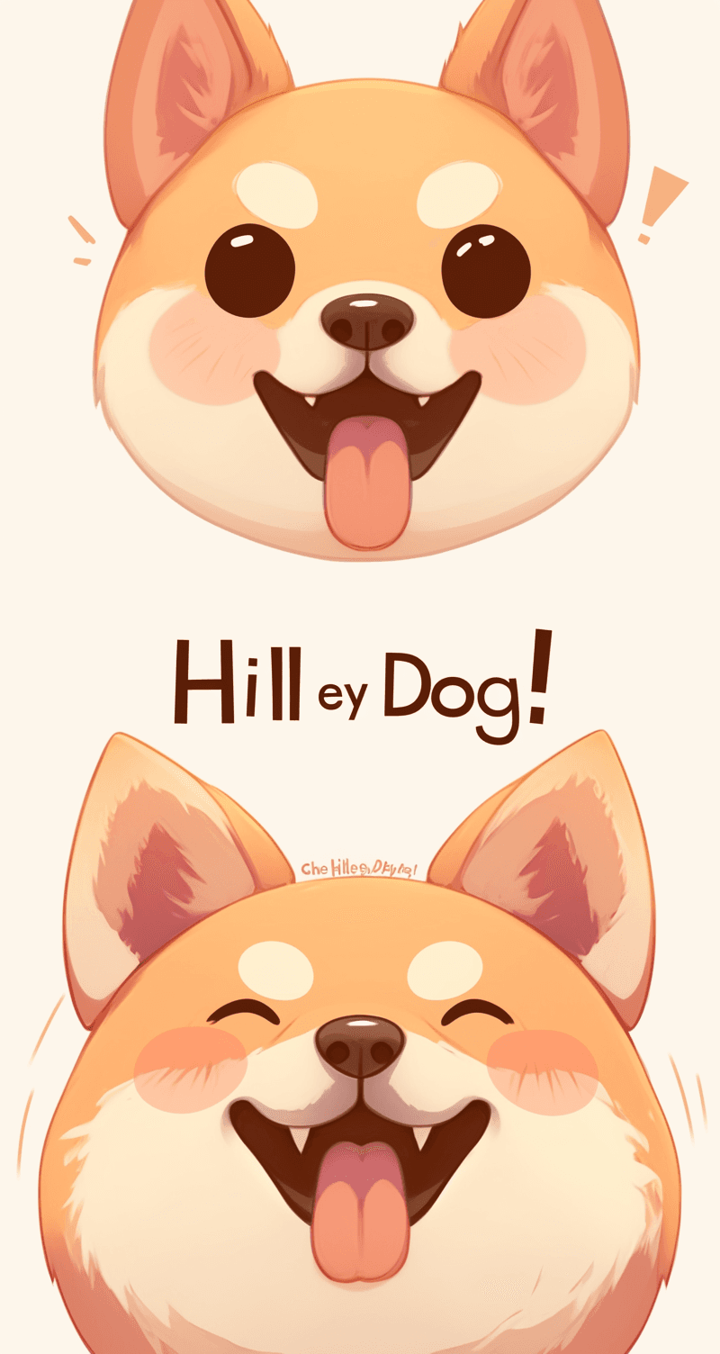 Cute Puppy Shade original repeating artwork