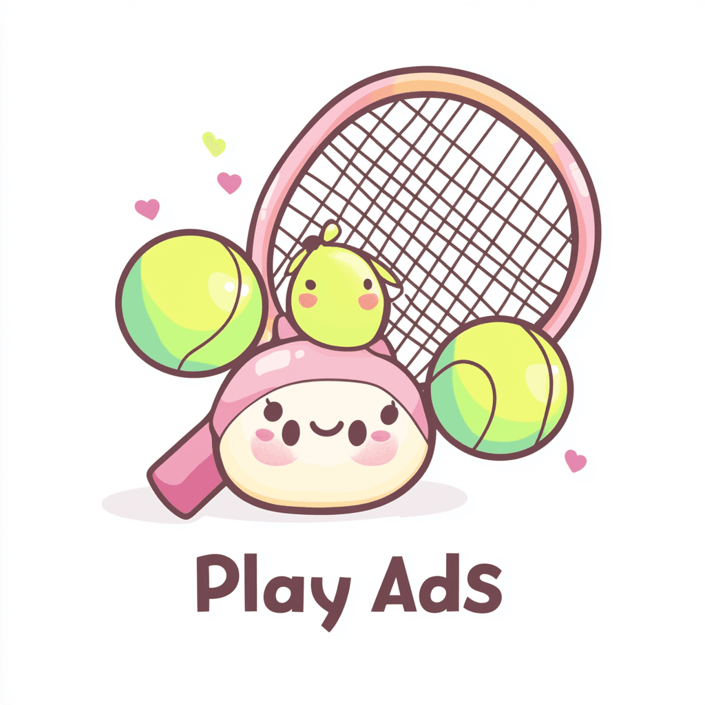 Racket Groove original repeating artwork