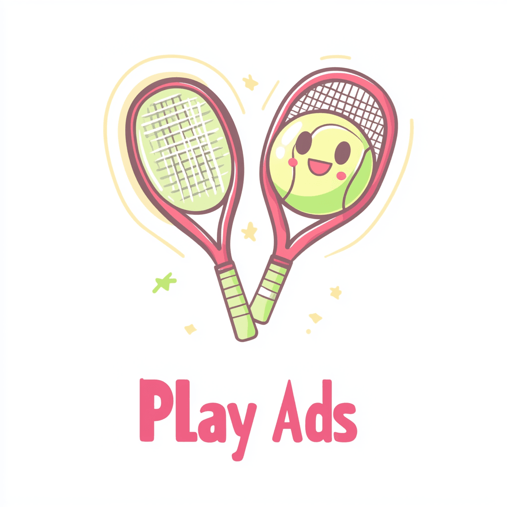 Racket Carnival original repeating artwork