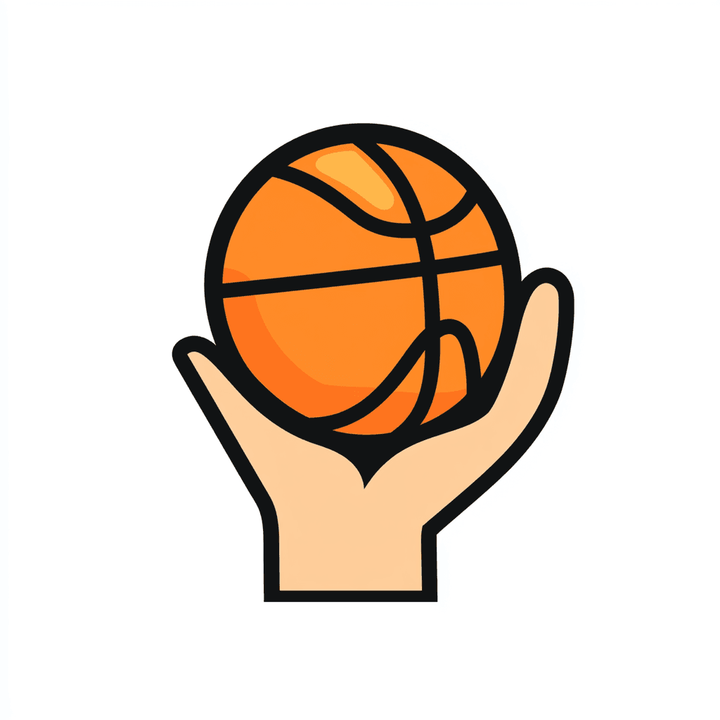 Basketball Crew original repeating artwork