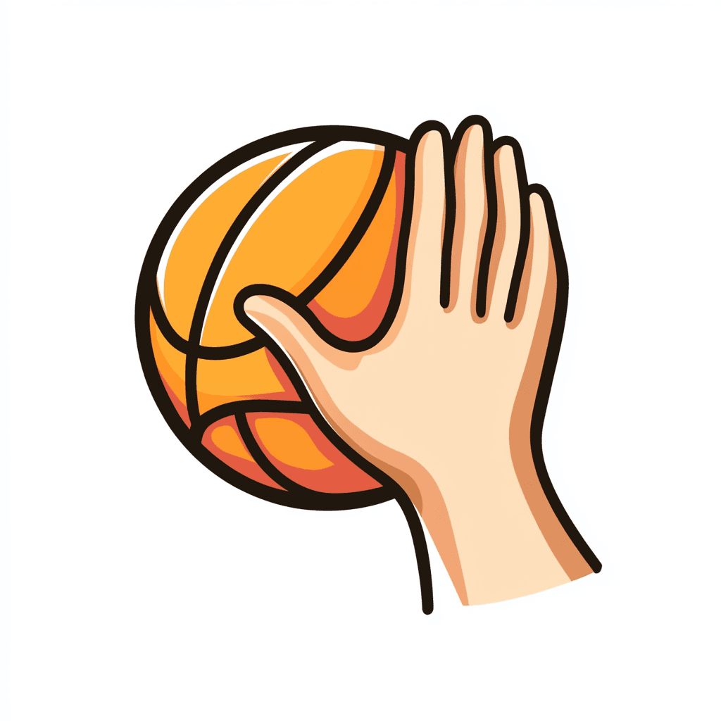 Basketball Valley original repeating artwork