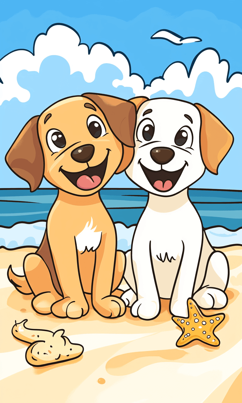 Cute Puppy 017 original repeating artwork